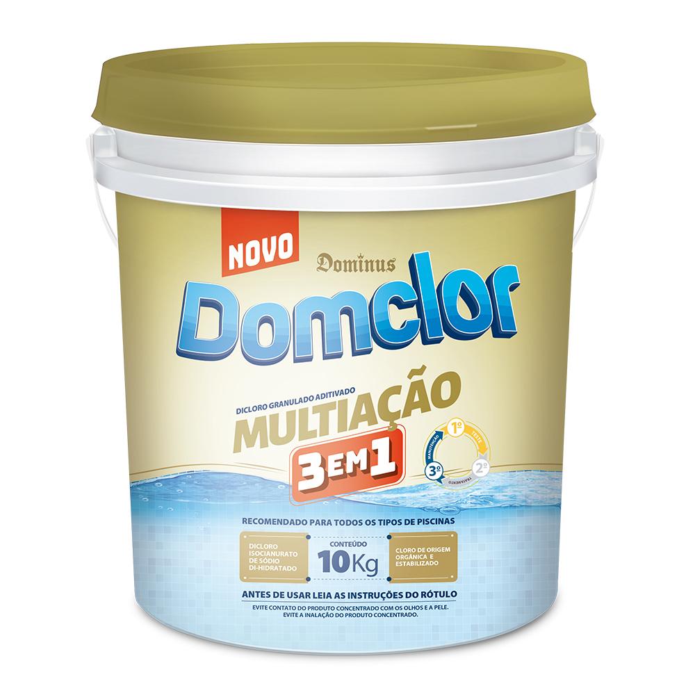 Cloro Aditivado 3 em 1 Domclor 10 kgs