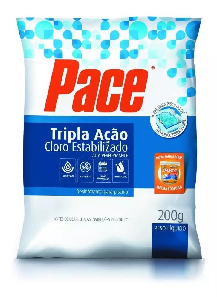 Pastilha Cloro 3 em 1 Pace 200g