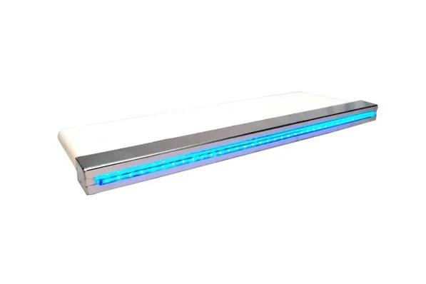 Cascata de Embutir Laminar com Acabamento Inox e LED